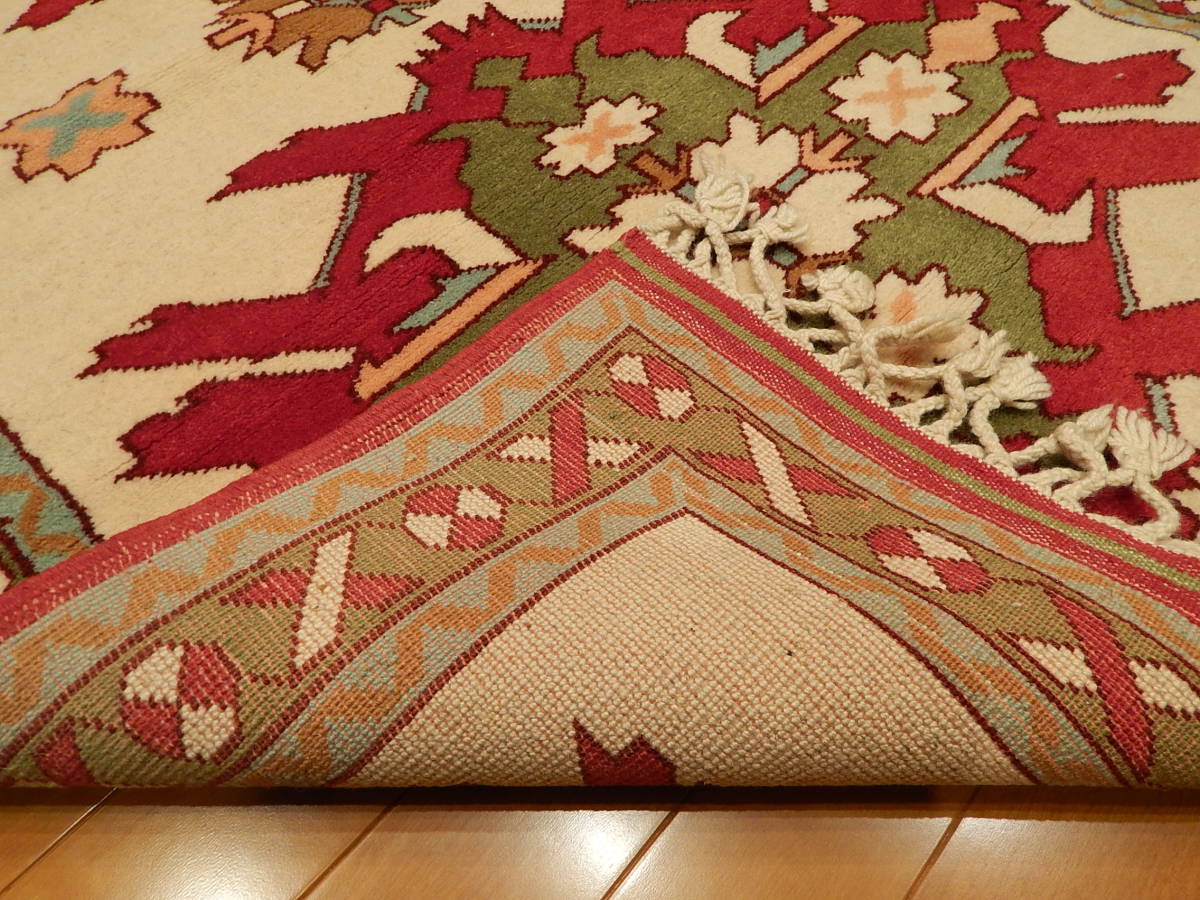 手織りトルコ絨毯 149X87cm ミラス地方 トライバルラグ イーグル