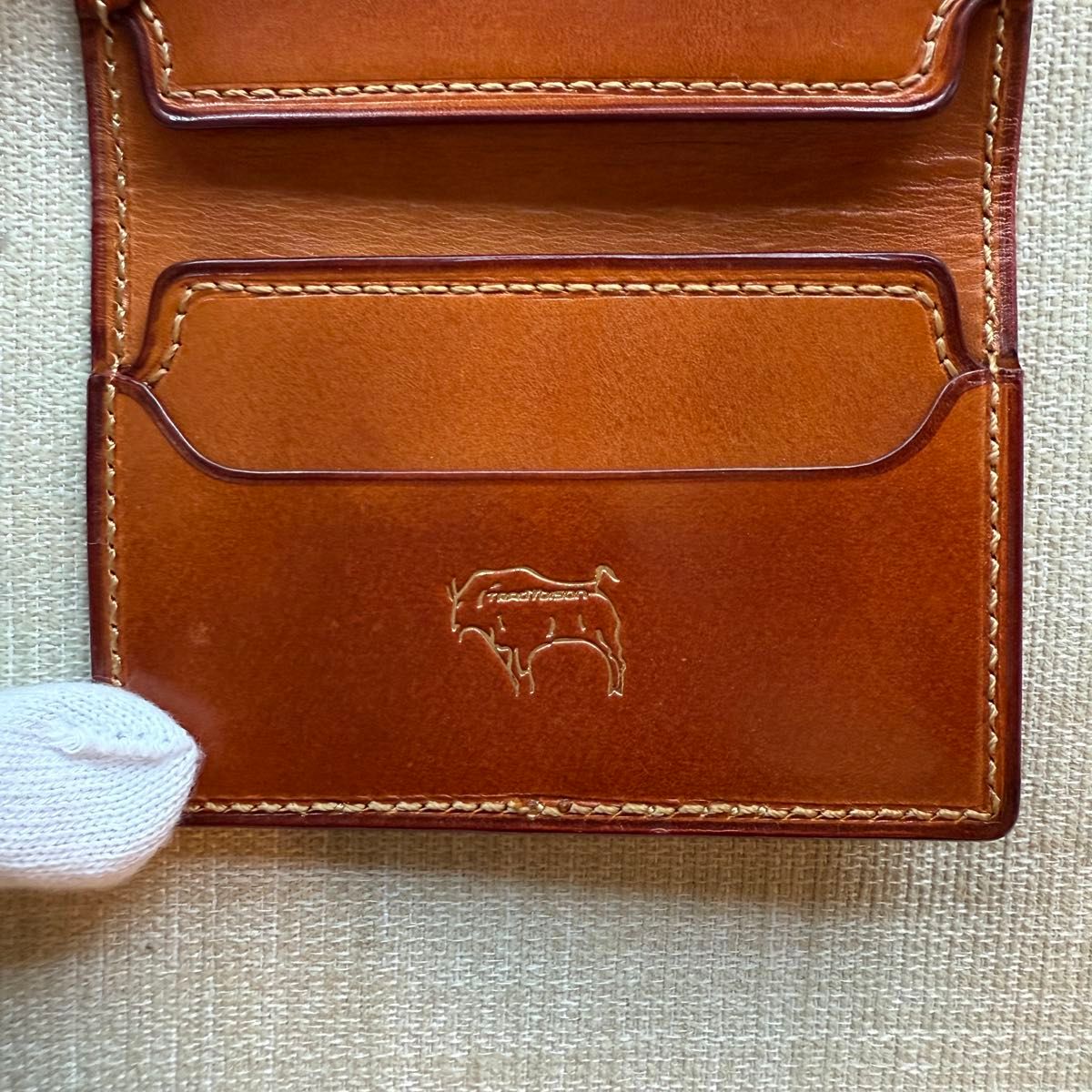 トラッドバイソン 名刺入れ カードケース TRAD-BISON TRAD BISON カードケース キャメル トラッドバイソン|Yahoo