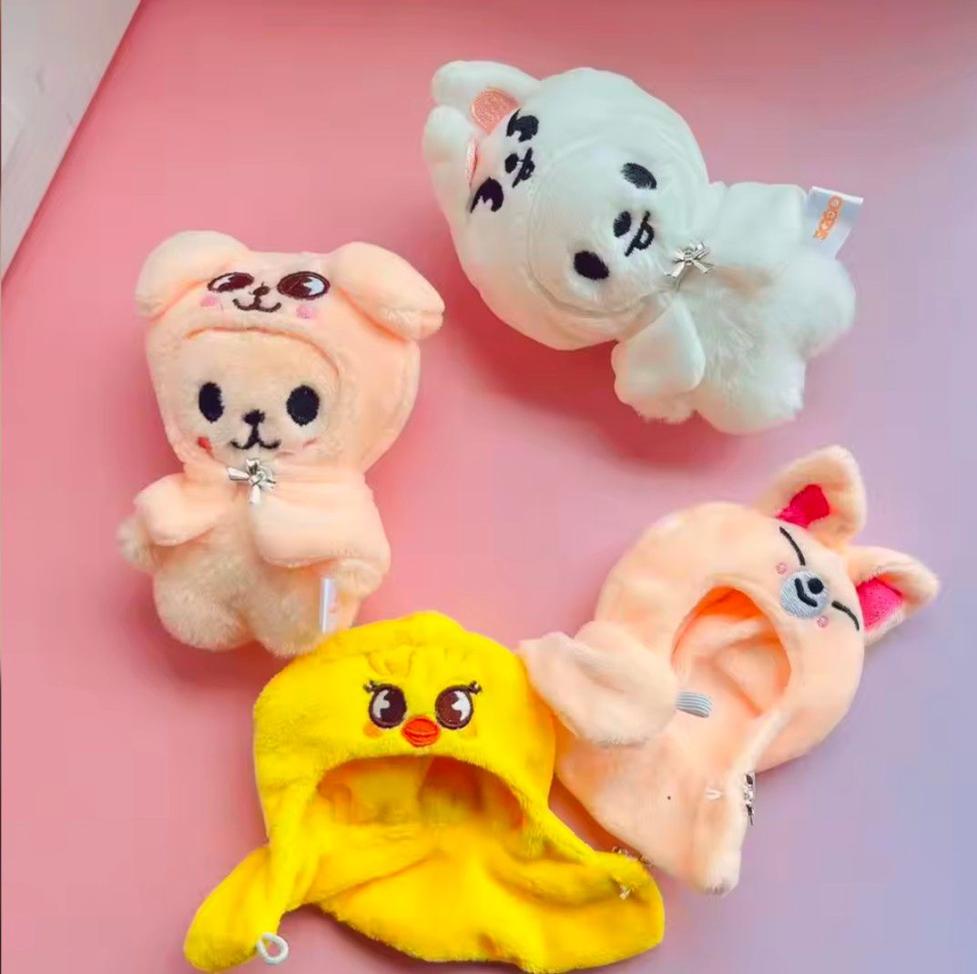 skzoo ポガリ トェッキ ぬいぐるみチャーム straykids skzoo チャンビン トェッキ ケープ付 ぬいぐるみ