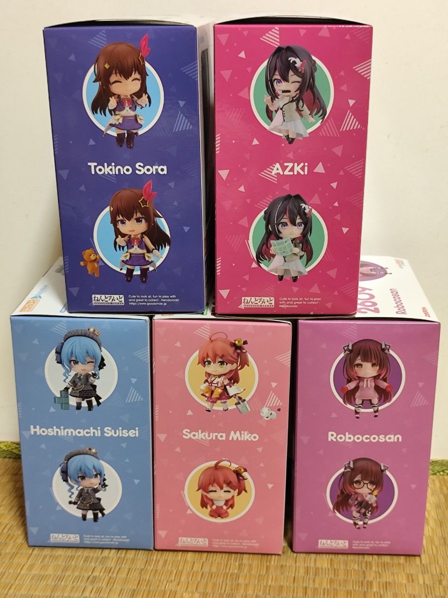 【新品未開封】ねんどろいど Hololive 1期生セット 新品未開封】ねんどろいど ホロライブ1期生セット|Yahoo!フリマ