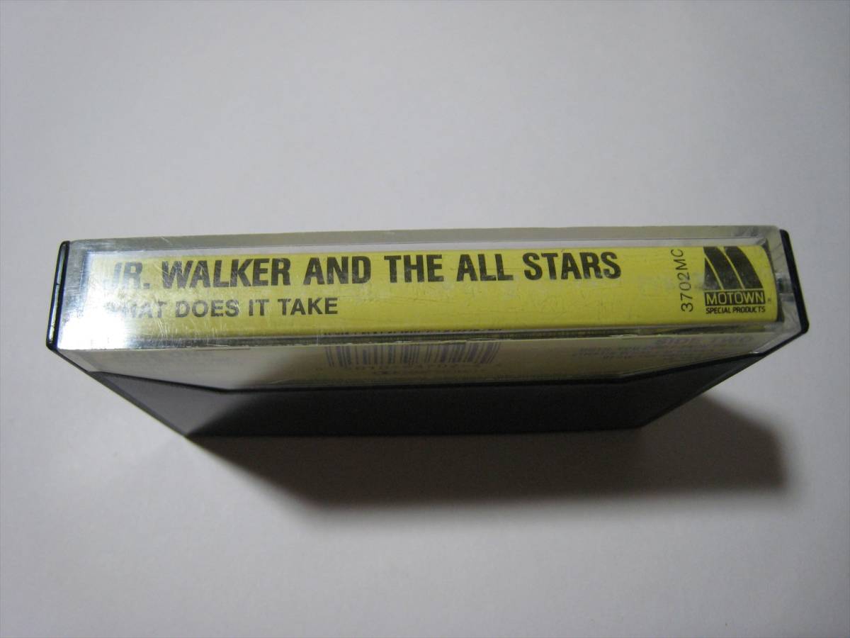 【カセットテープ】 JR. WALKER AND THE ALL STARS / WHAT DOES IT TAKE US版 ジュニア・ウォーカー＆ジ・オール・スターズ_画像3