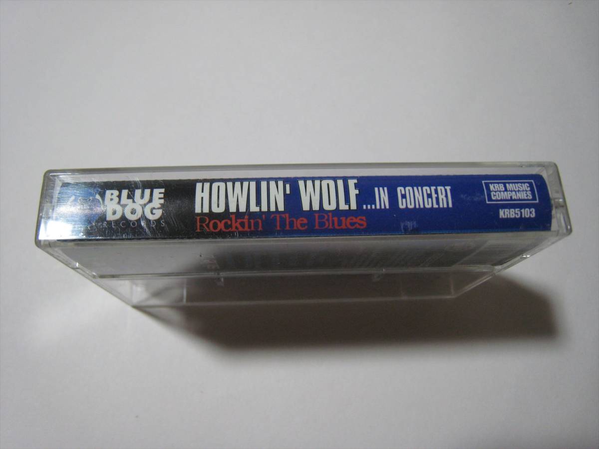 【 кассета  лента  】 HOWLIN' WOLF / IN CONCERT ROCKIN' THE BLUES US издание  ... *  ...