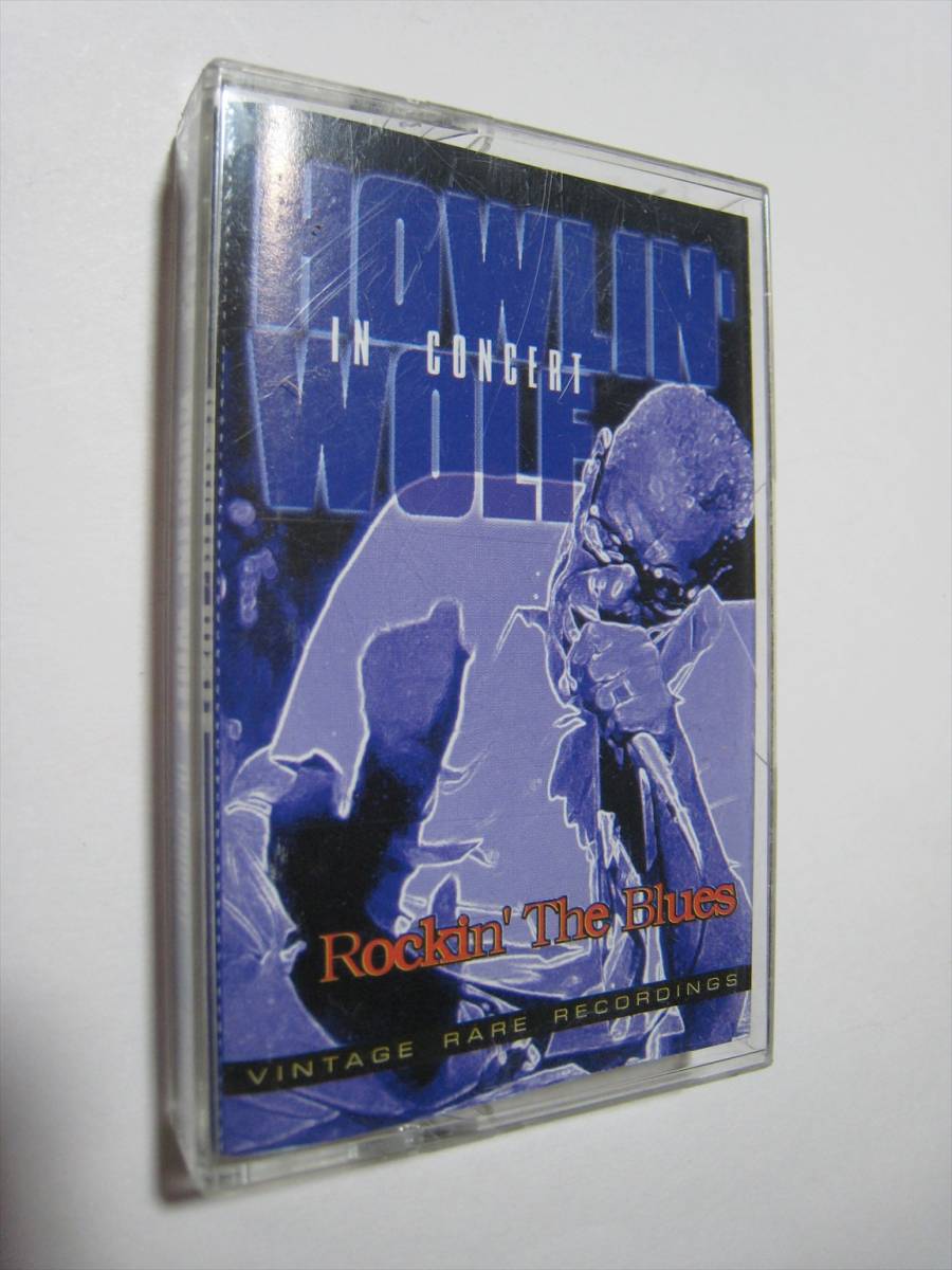 【 кассета  лента  】 HOWLIN' WOLF / IN CONCERT ROCKIN' THE BLUES US издание  ... *  ...