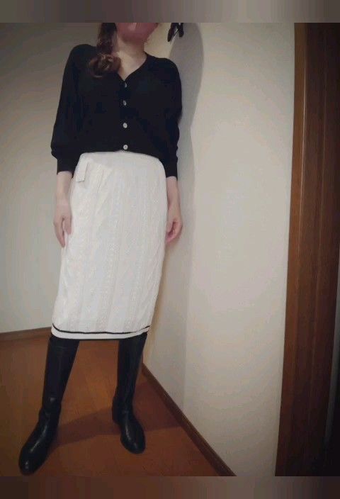 新品 ELPARIS 15000円タグ付き 2way リネン混 ニット ロングスカート ワンピース 子供服 にも 春 夏 秋