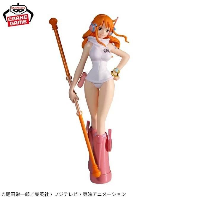 ナミ フィギュア ワンピース 残少 新作 2個セット 送料無料 ワンピース THE出航-NAMI-ver