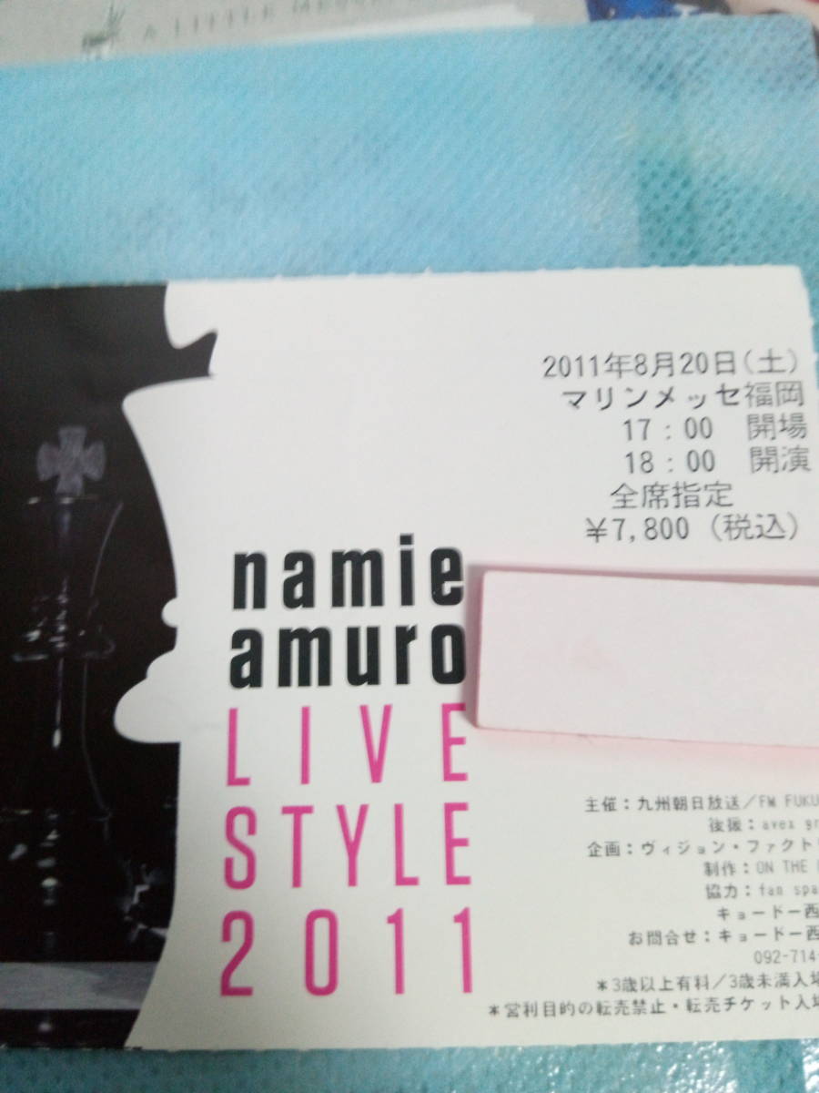 ヤフオク 安室奈美恵 ピクチャーチケット Live Style 11 ヤフオク 安室奈美恵 ピクチャーチケット Live Style 11