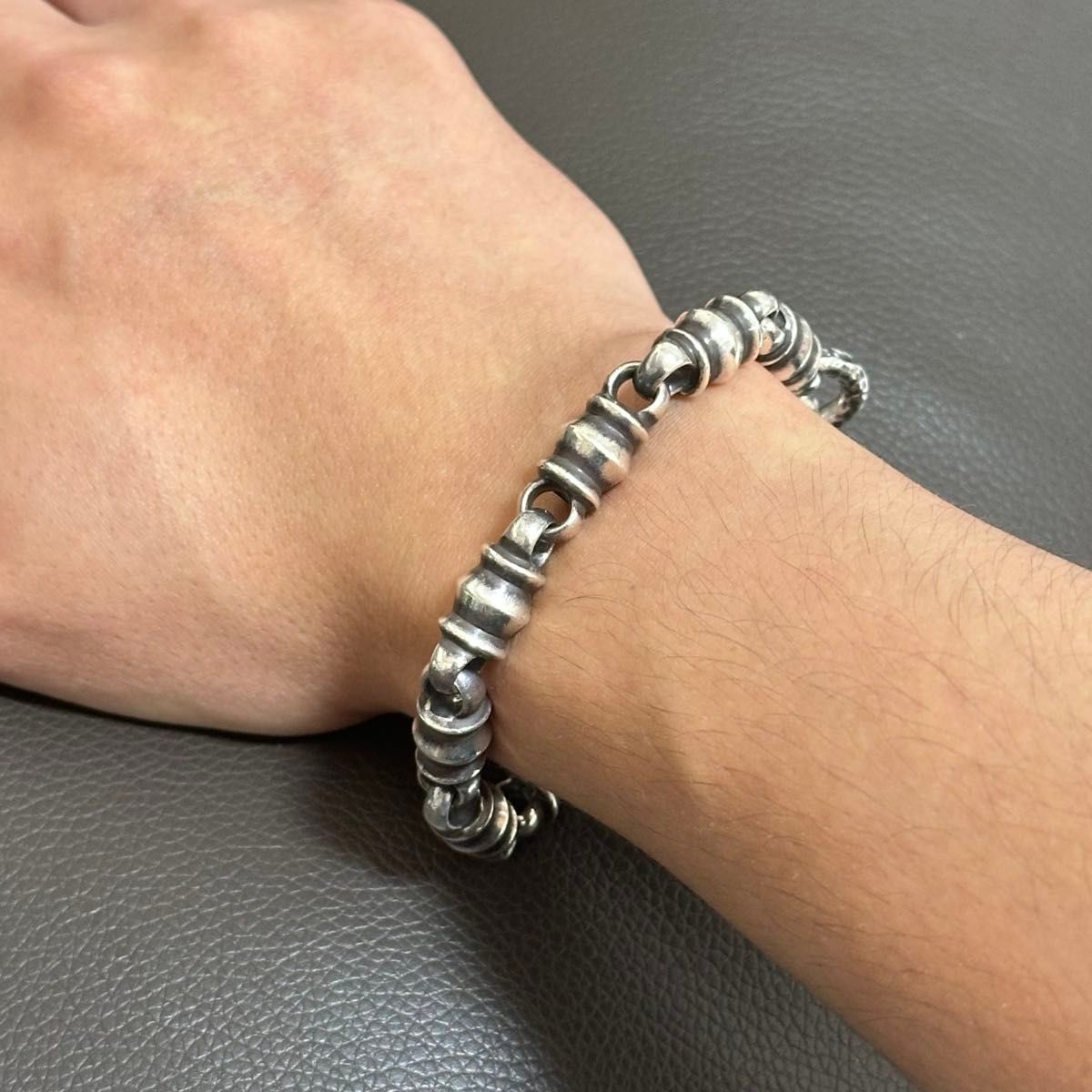Leonard Kamhout 初期 シルクホークブレスレット Leonard Kamhout 初期 シルクホークブレスレット レナード