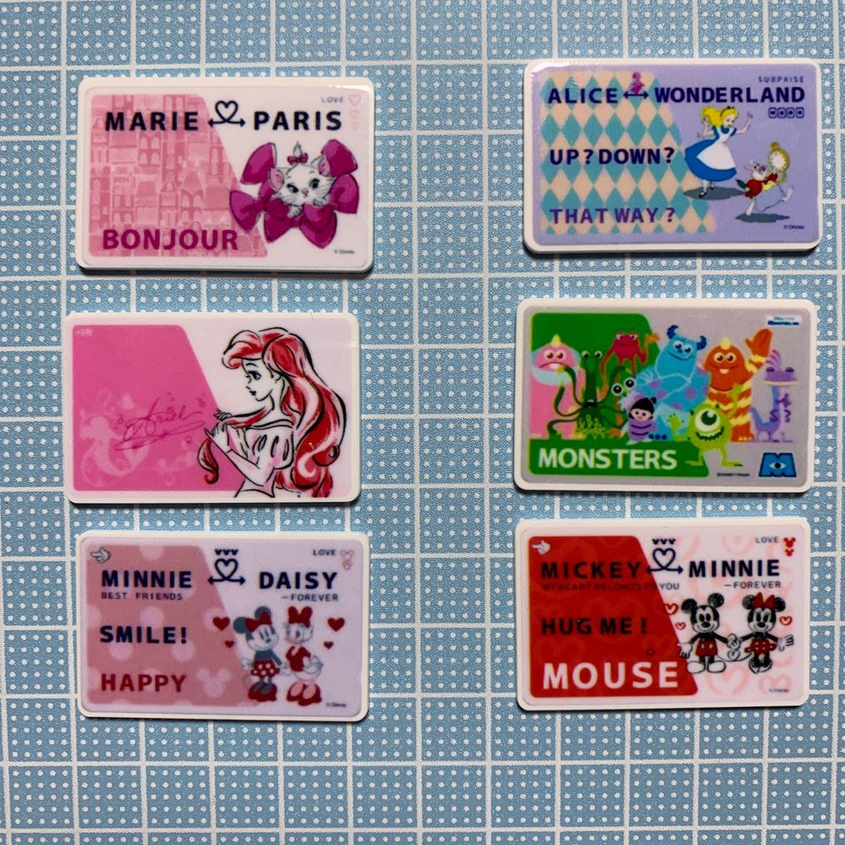 Paypayフリマ プラパーツ プラ板 ディズニー カード風 アリエル アリス マリー ミキミニ Paypayフリマ プラパーツ プラ板 ディズニー カード風 アリエル アリス マリー ミキミニ