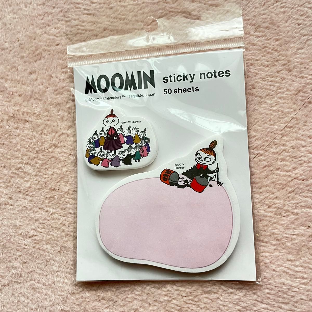 MOOMIN ムーミン/リトルミィ　付箋　ふせん