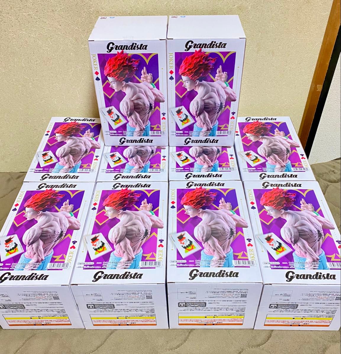 アニメグッズ まとめ売り 100点以上 HUNTER×HUNTER ヒソカ Grandista フィギュア まとめ売り(話題の