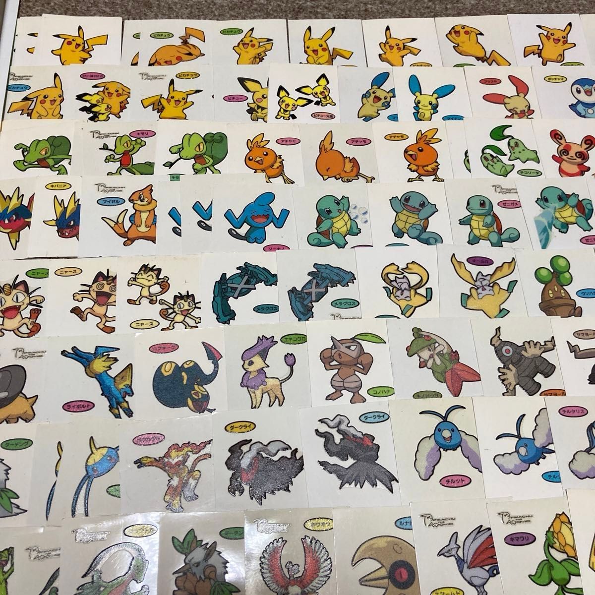 新品未開封100枚 ポケモンパン デコキャラシール 商品追加 第一パン ポケモンパン デコキャラシール 約300枚超