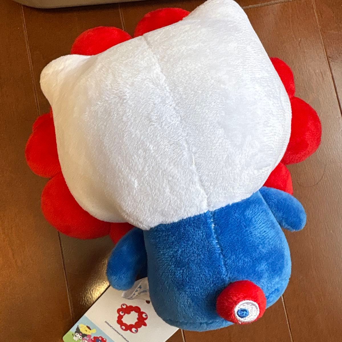 新品 大阪関西万博限定 サンリオ ミャクミャク ぬいぐるみ M ハローキティ 大阪関西万博 ミャクミャク サンリオ ハローキティ ぬいぐるみ M