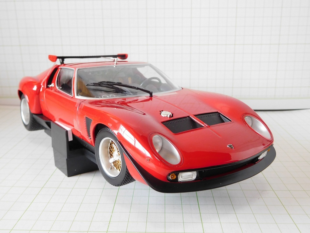 * Kyosho 1/18 Lamborghini Miura SVR ( Io taSVR) красный 