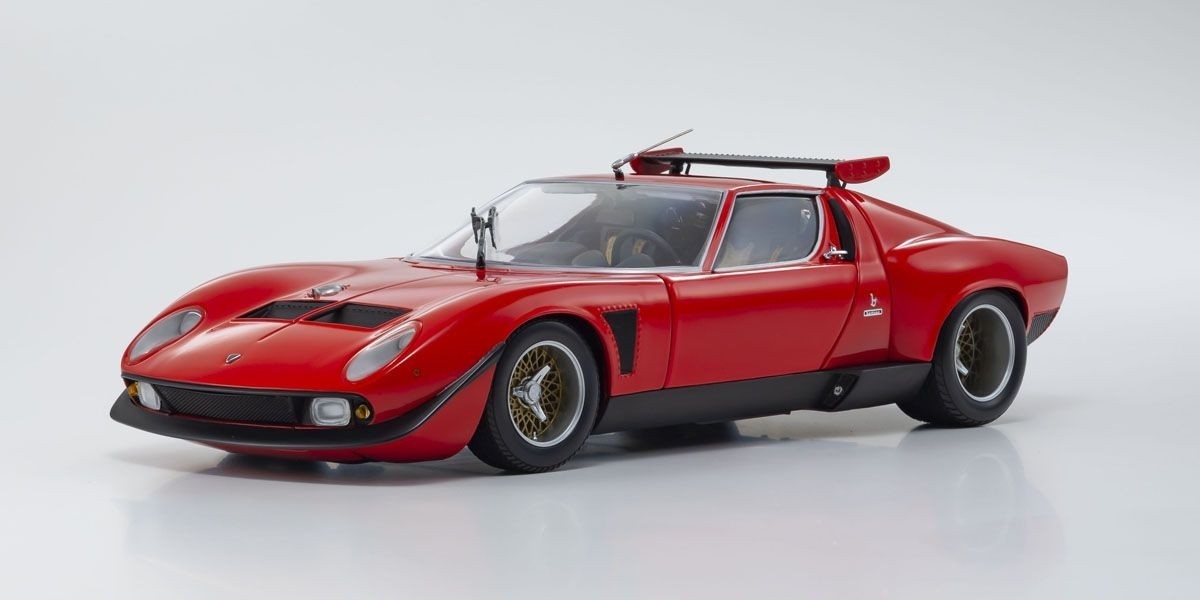 * Kyosho 1/18 Lamborghini Miura SVR ( Io taSVR) красный 