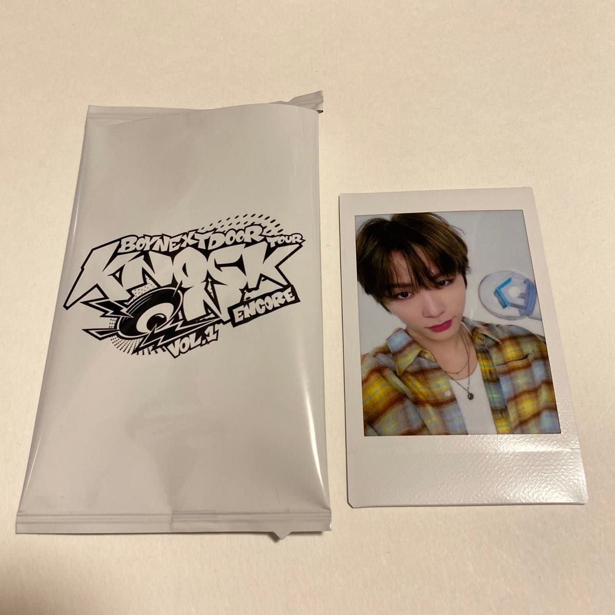BOYNEXTDOOR KNOCKON ENCORE インスタントフォト コンプ BOYNEXTDOOR 'KNOCK ON Vol 1' ENCORE IN JAPAN INSTANT PHOTO
