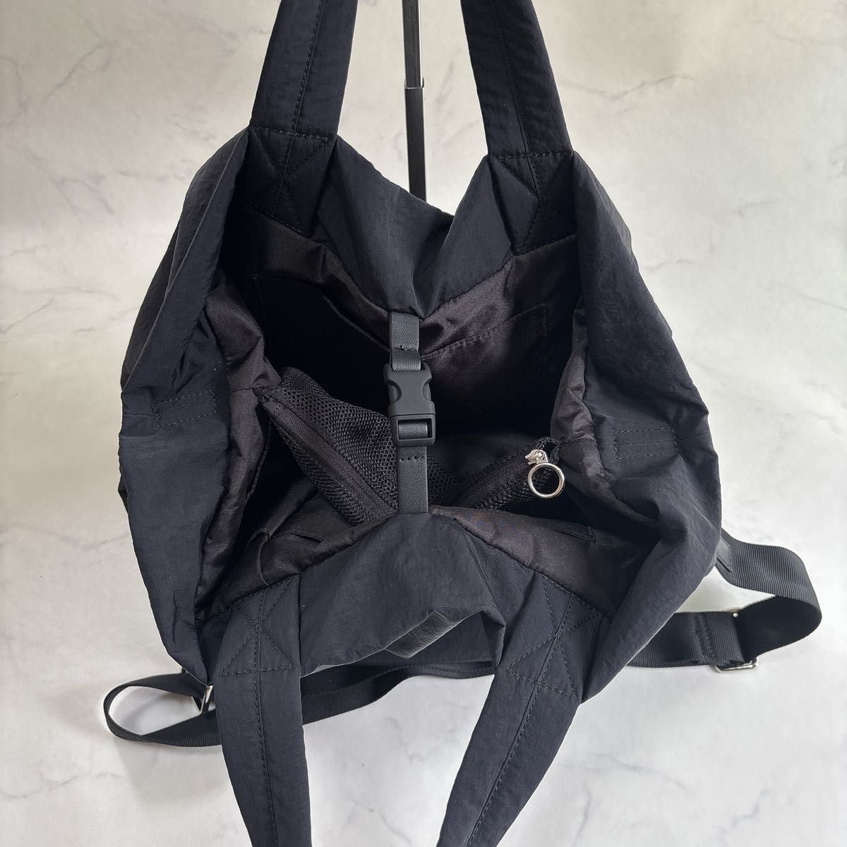 大人気♪ルルレモン ★トートバック ショルダーバッグ 2way lululemon ルルレモン On My Level バッグ トートバッグ 黒