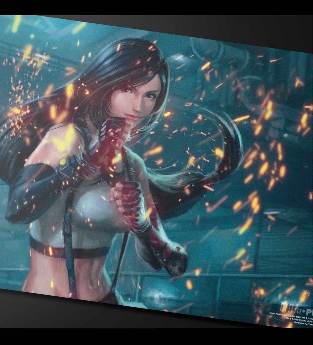 mtg ff プレイマット ティファ FF7 ultra pro ティファ プレイマット FF ファイナル・ファンタジー