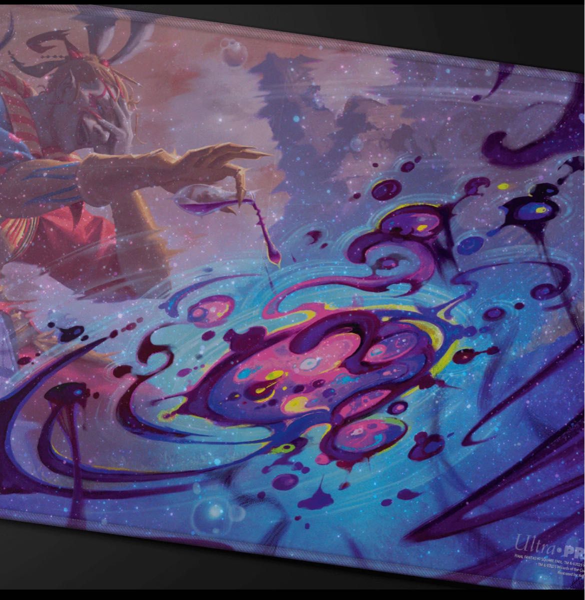ウルトラプロ ケフカ プレイマット ホログラムプレマMTG holofoil ウルトラプロ/FF《ケフカ 卑劣な毒攻め》 ホロフォイル・プレイ