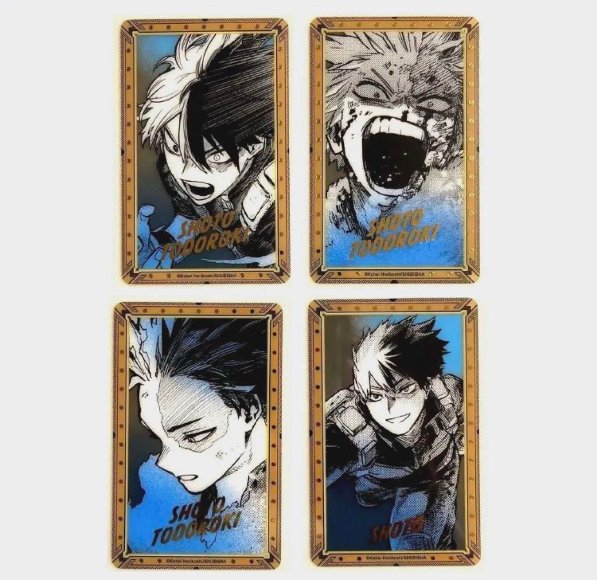 ヒロアカ展 原画展 箔押しクリアカード 1BOX 僕のヒーローアカデミア ヒロアカ 原画展 ヒロアカ展 箔押し