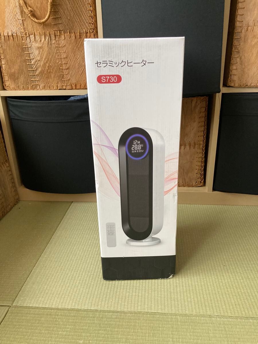 セラミックファンヒーター S730 美品 未開封】セラミックヒーター S730 電気ヒーター|Yahoo!フリマ
