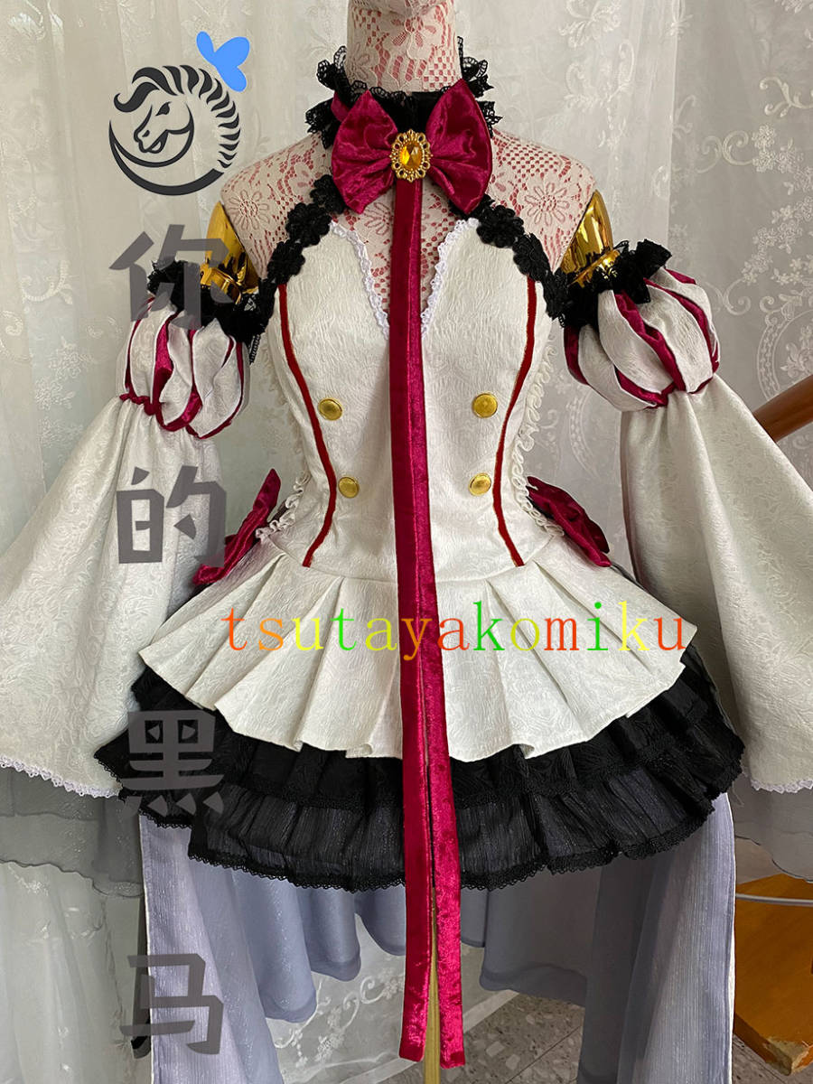 豪華版 終わりのセラフ クルル・ツェペシ コスプレ衣装 (靴 ウィッグ