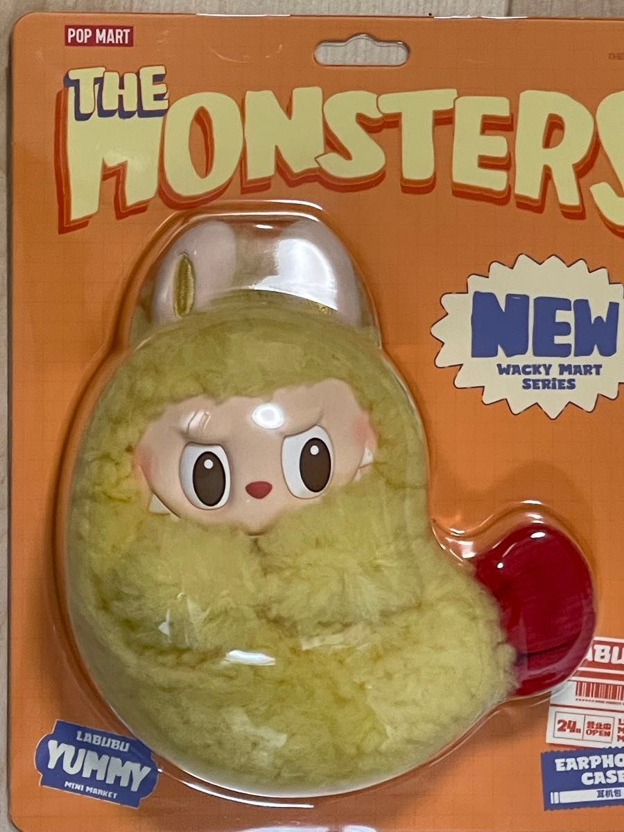 ラブブWacky Martぷにぷにチャーム イヤホンケース LABUBU YUMMY MINI MARKET WACKY MART SERIES イヤホンケース