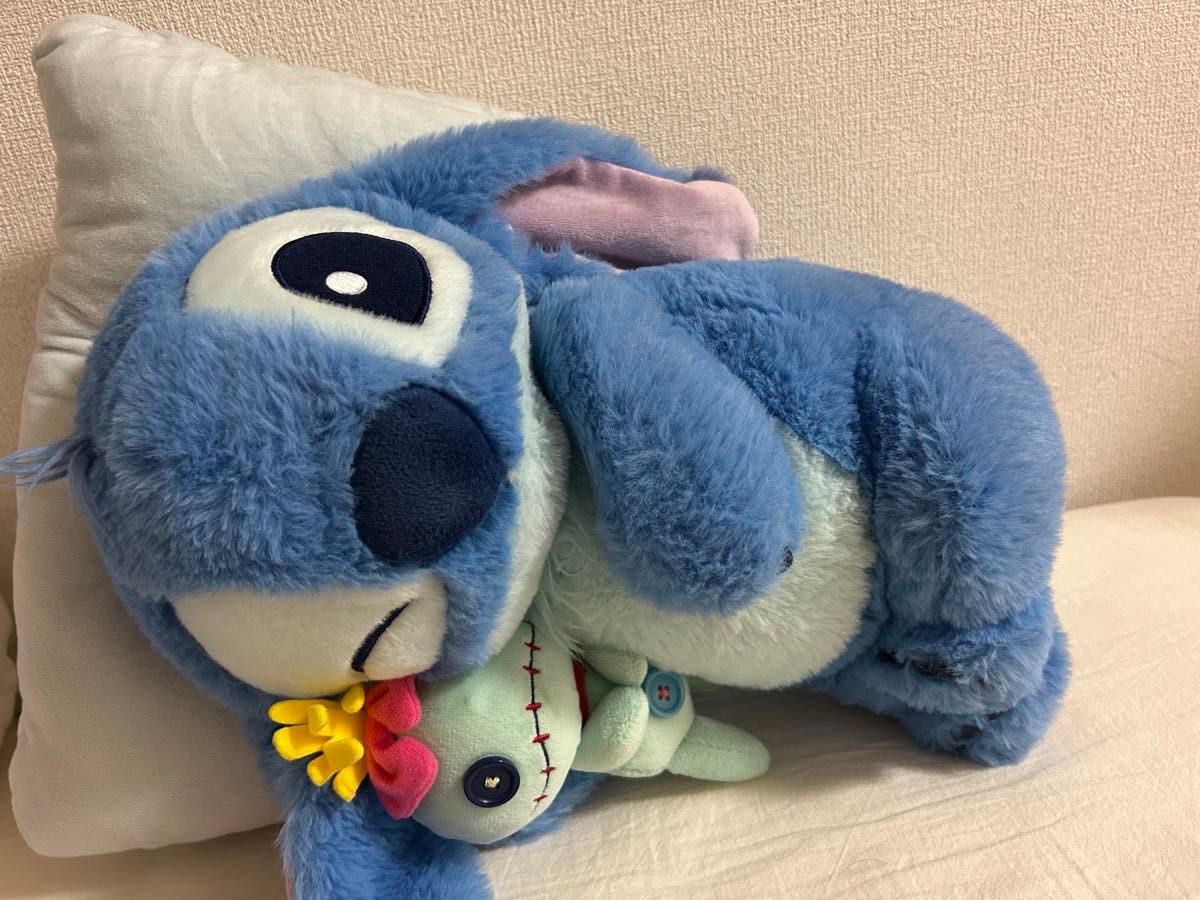 タグ付き店舗限定 スティッチ&スクランプ ぬいぐるみ タグ付き店舗限定 スティッチ&スクランプ ぬいぐるみ Disney