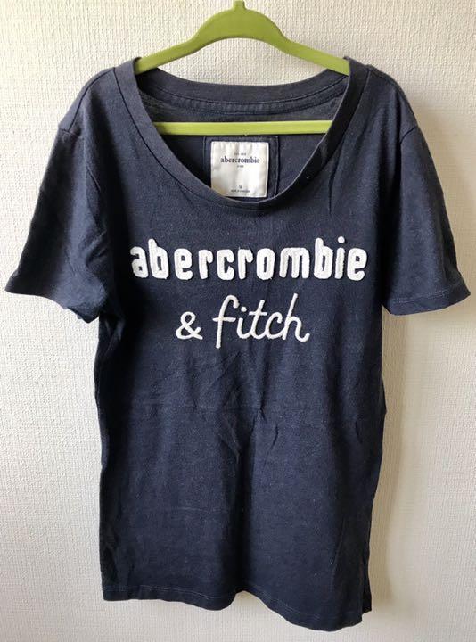 abercrombiefitch アバクロンビーフィッチ アバクロ　シンプルだけどかっこいい 半袖Tシャツ　M