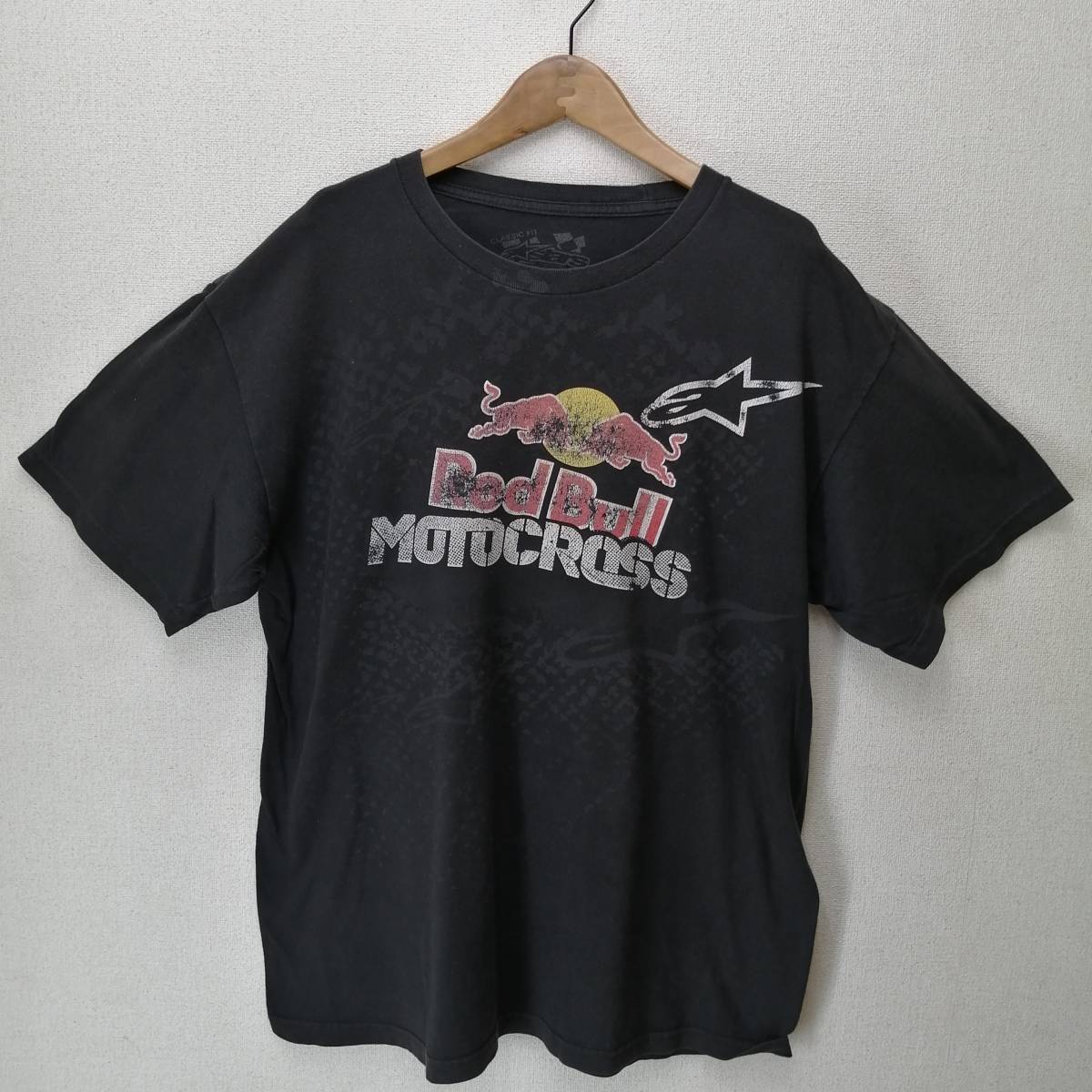 Red Bull MOTOCROSS MEN'S L Tシャツ　BLACK_画像1