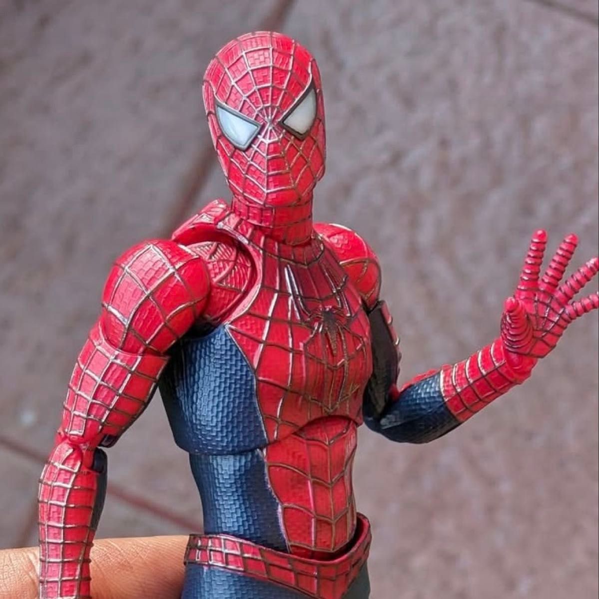 MAFEX ネイバーフッド スパイダーマン トビー カスタムヘッド MAFEX ネイバーフッド スパイダーマン トビー カスタムヘッド
