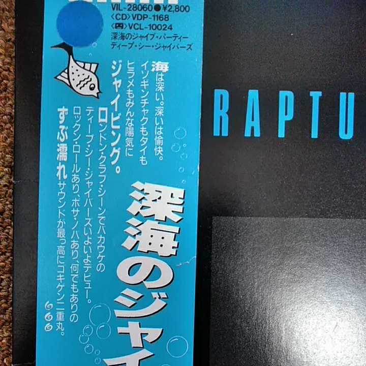 LPレコード　深海のジャイブ・パーティー　ディープ・シー・ジャイバーズ　美品　国内盤　解説帯付_画像6