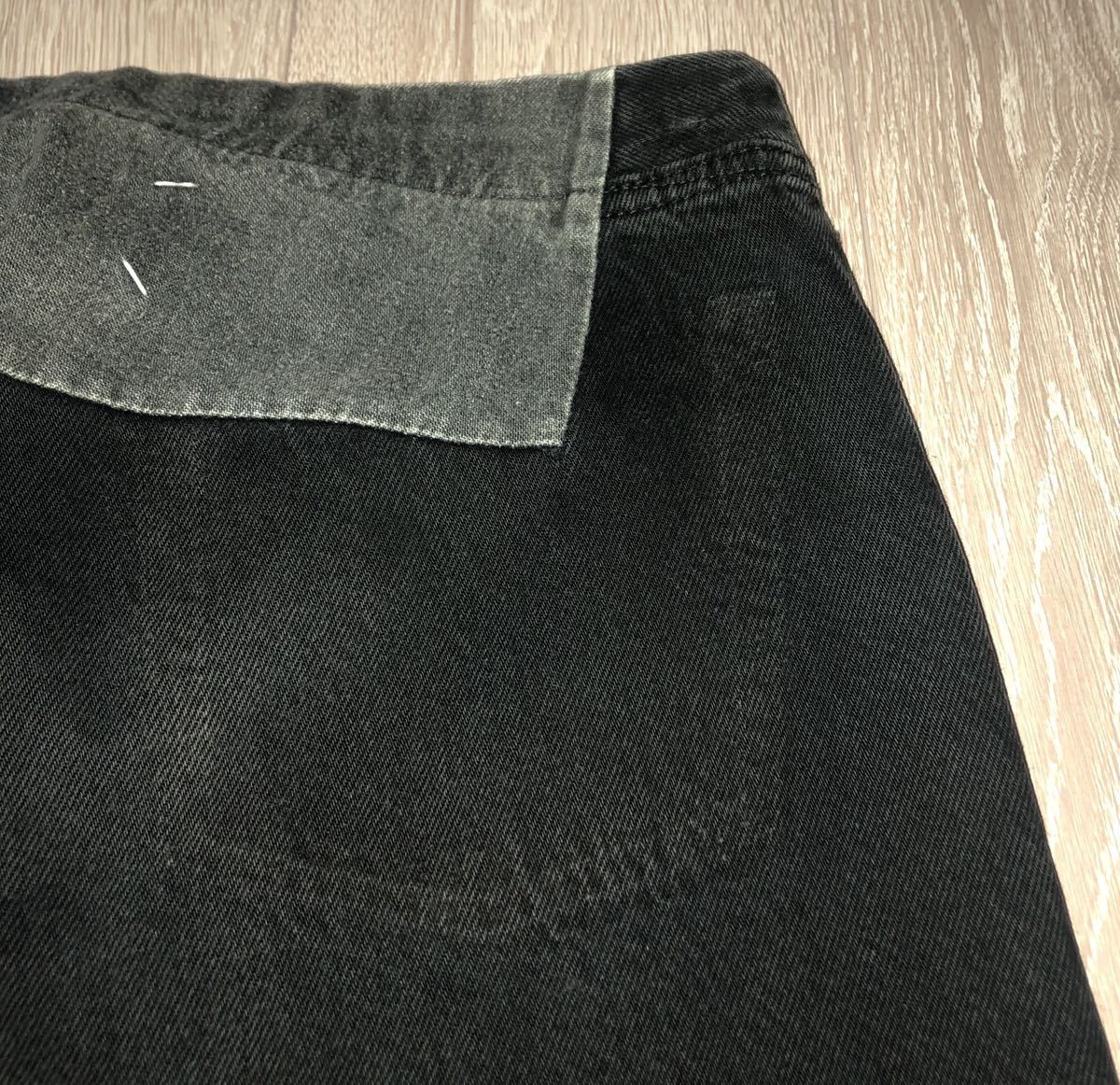 MARTIN MARGIELA ARTISANAL RECONSTRUCTED DENIM PANTS マルジェラ アーティザナル フランス製 デニム パンツ_画像8