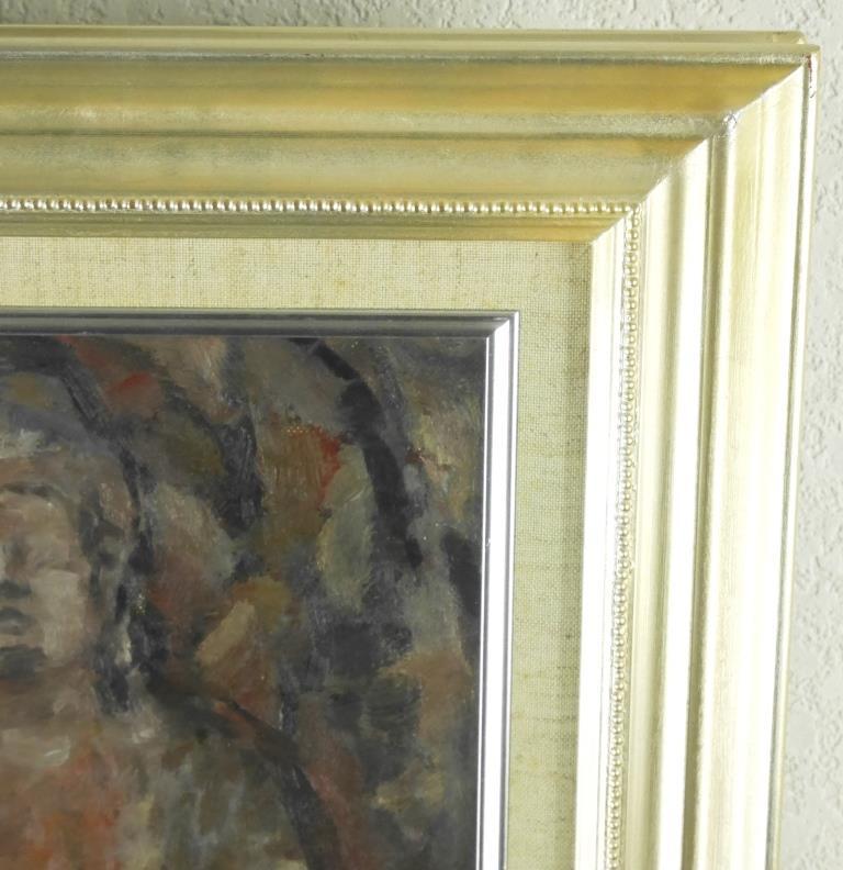 Yahoo!オークション - 山本吉雄『石仏』 油彩4号 直筆サイン有 日展特