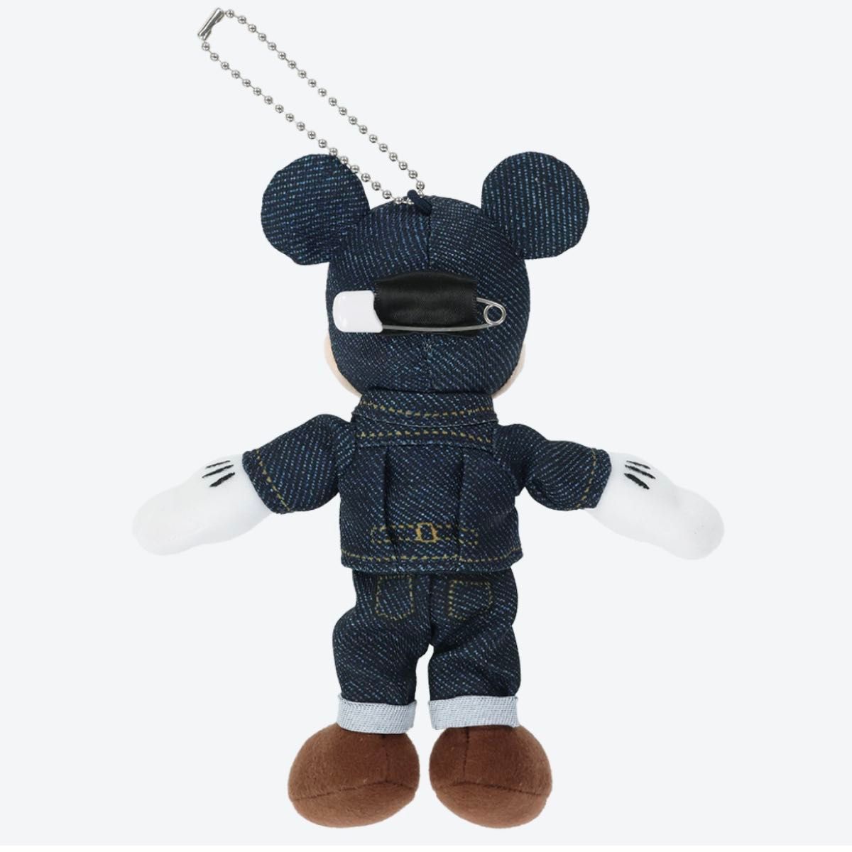 ぬいぐるみバッジ ウエスタンランド ミッキー ミニー 新品タグ
