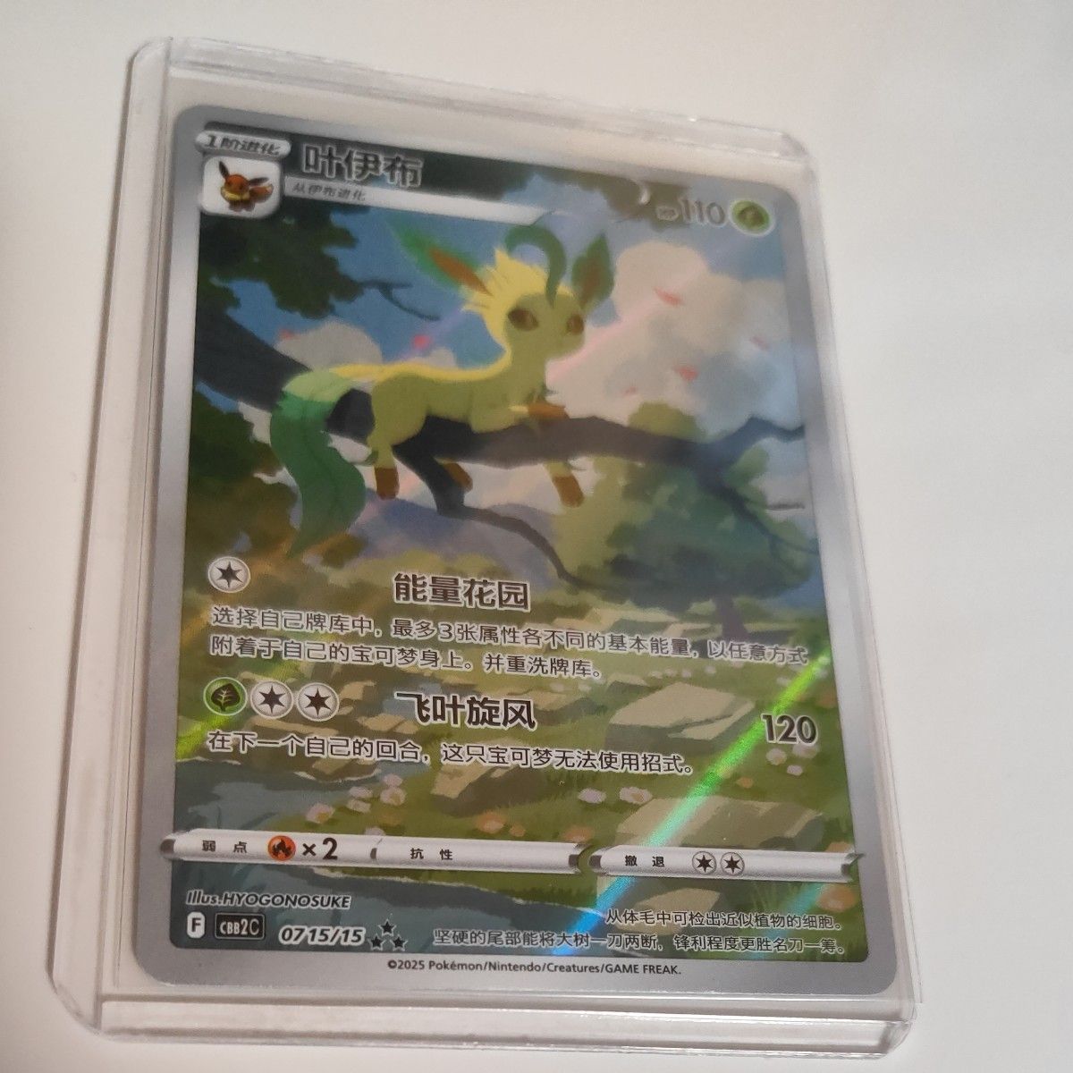 ポケモンカード 宝石包 中国限定 リーフィア フルアート ar ポケモンカード 宝石包 中国限定 リーフィア フルアート ar