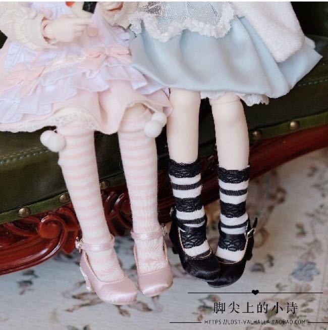 BJDドール用靴 MDD/MSDサイズ通用 全4色 シルク 球体関節人形 doll 女用_画像2