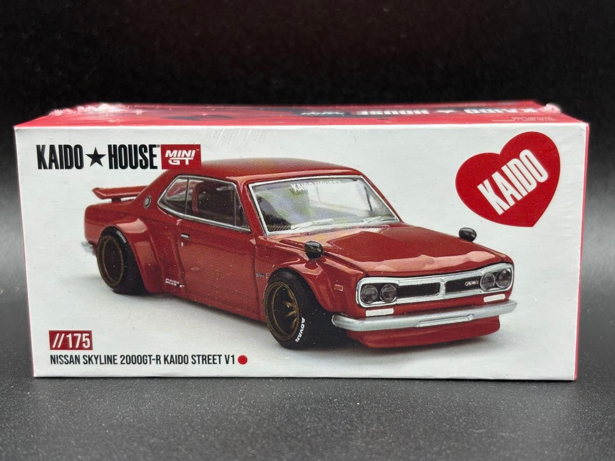 新品未開封 NISSAN スカイライン 2000GT-R CUSTOM MINIGT 街道ハウス 日産 スカイライン 2000GT-R ハコスカ 新品
