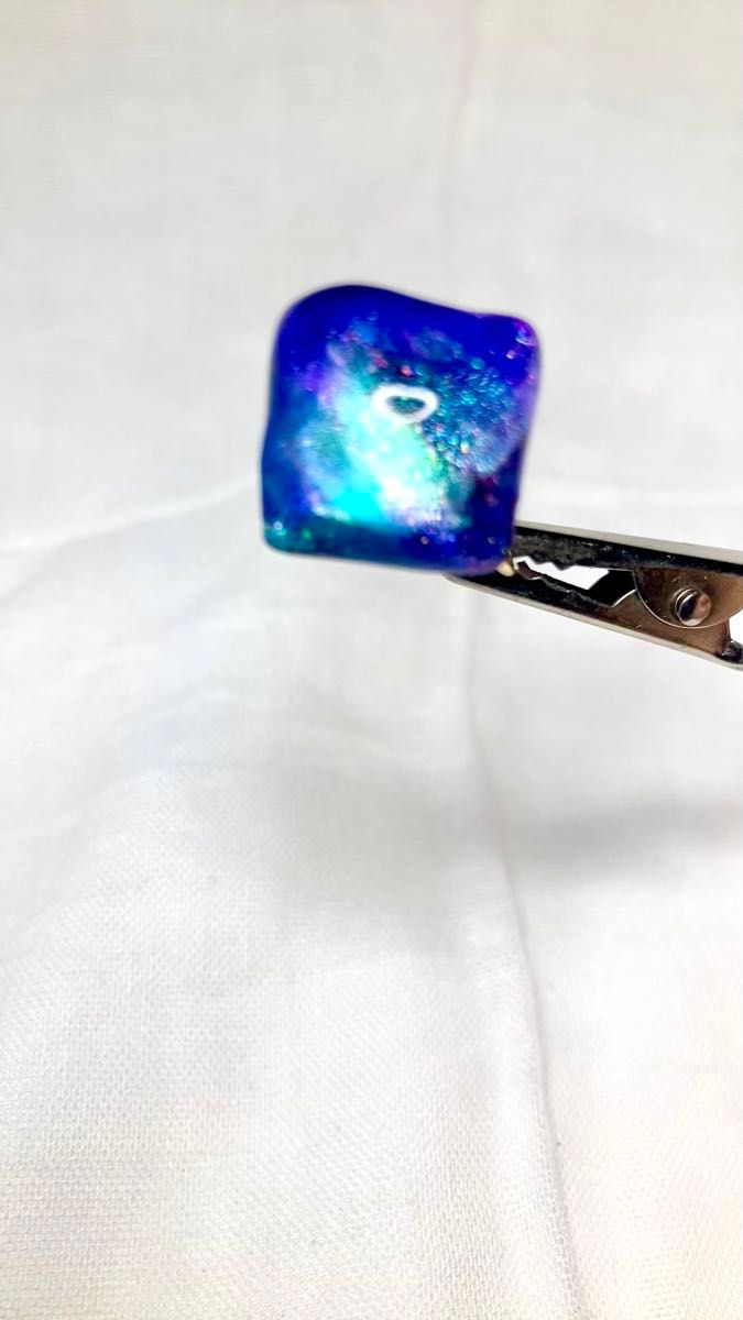 No.316 レジン リング 指輪 ハンドメイド 銀河