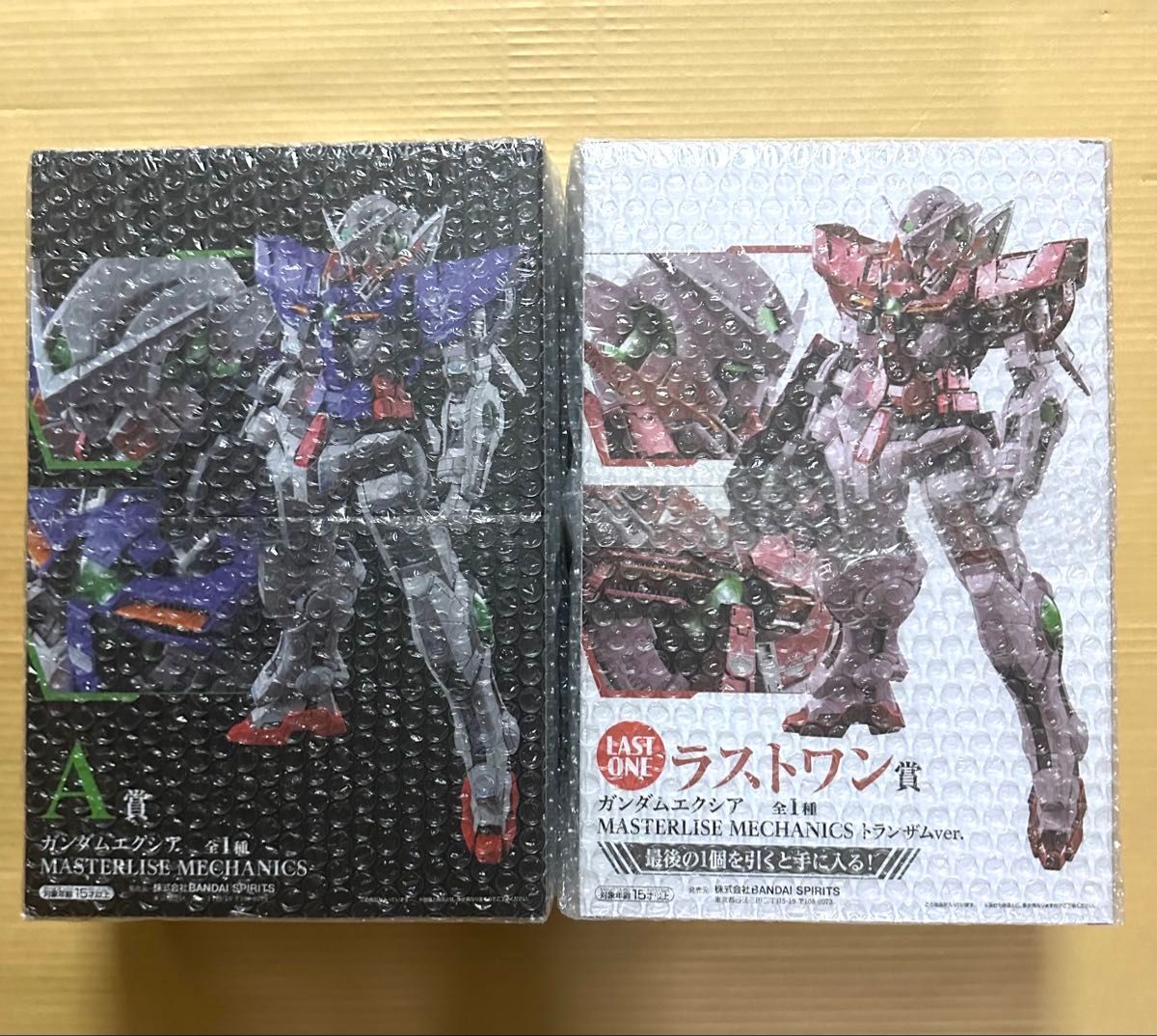 新品 1番くじ ガンダム エクシア2点セット 新品 1番くじ ガンダム エクシア2点セット