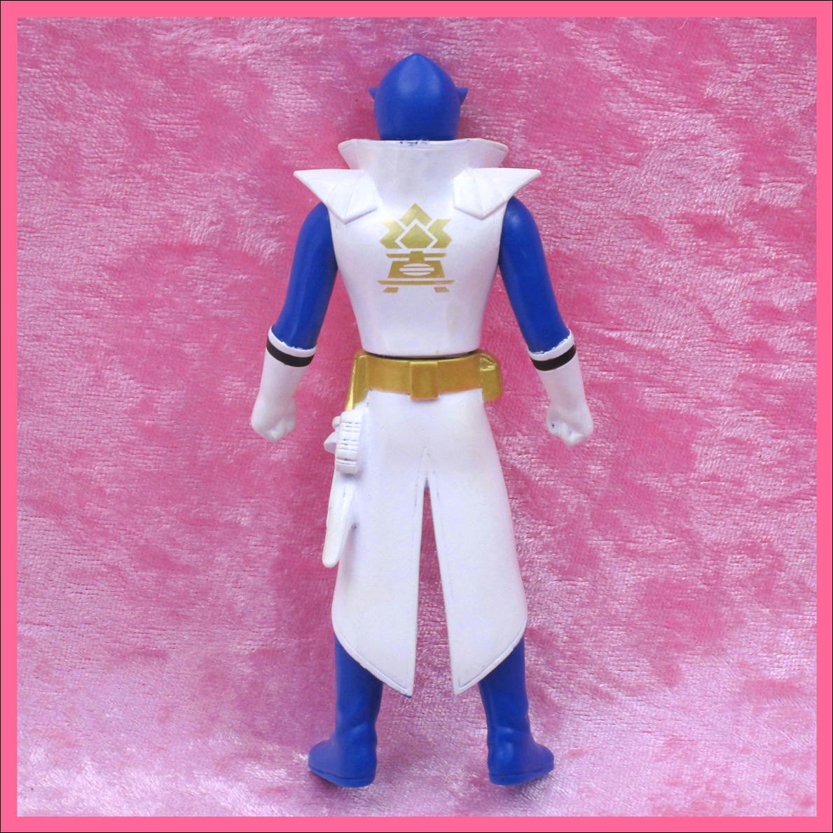  Samurai Squadron Shinkenger 2 sofvi герой Shokugan фигурка | super sin талон голубой | примерно 10.5cm 1 пункт Used