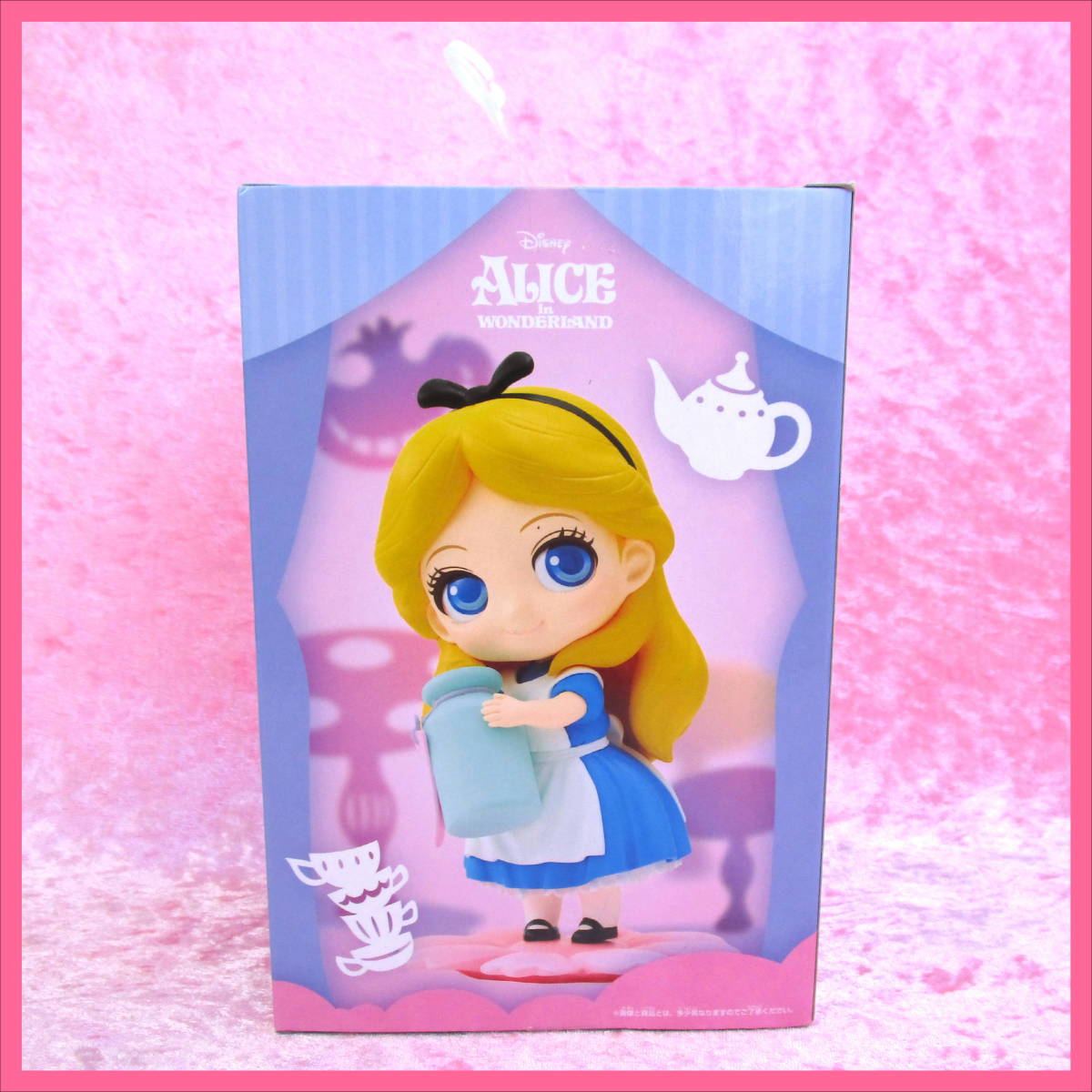 ディズニー Qposket #Sweetiny Disney Characters ★ Alice アリス 約10cm ★ A.ノーマルカラーver. ／ 1点 未開封品_画像2