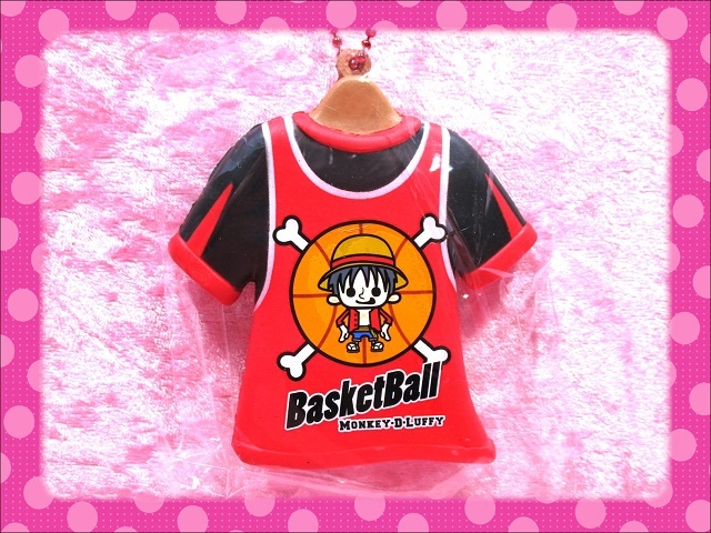 ワンピース パンソンワークス やわらか部活ｔシャツマスコット２ モンキー D ルフィ Basket Ball バスケ 赤 １点 One Piece 売買されたオークション情報 Yahooの商品情報をアーカイブ公開 オークファン Aucfan Com