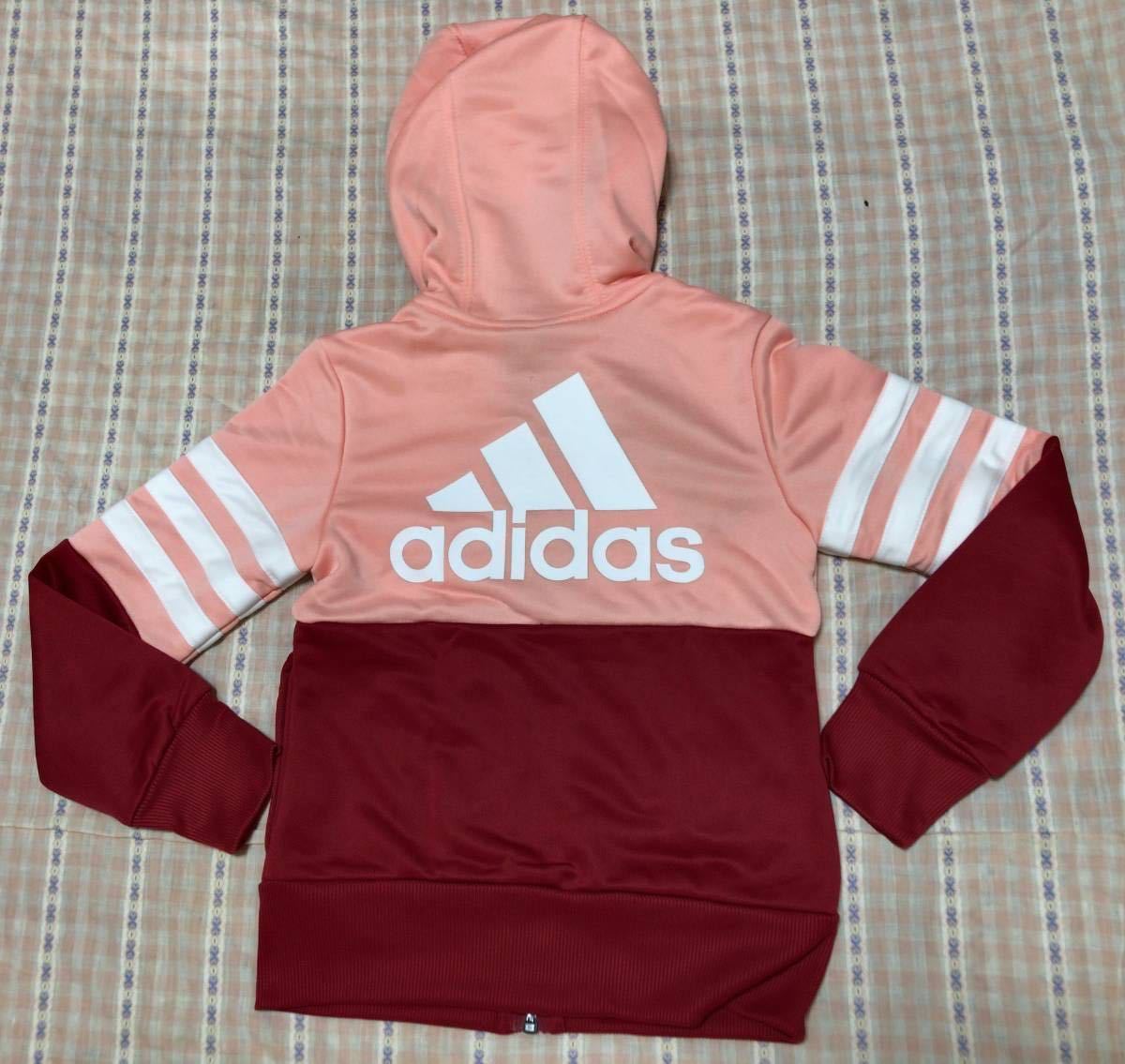新品 定価7680円adidas アディダス キッズ フード付きパーカー ジャージ上下 セットアップ 140㎝(上下セット)|売買されたオークション情報、ヤフオク! の商品情報をアーカイブ公開 adidas(アディダス)、キッズ用フード付きパーカー