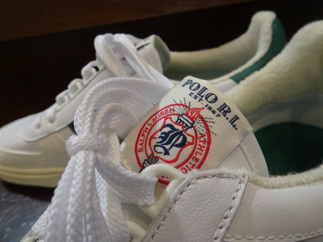  дешевый! новый товар бесплатная доставка Ralph Lauren кожа спортивные туфли retro 10