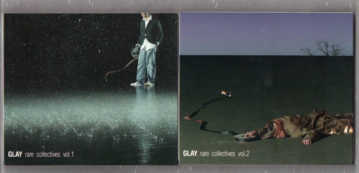 Ω グレイ 2枚組 CD 2点セット/GLAY rare collectives vol.1+vol.2/春を愛する人 幸せになる、その時に。道産子シーサー/ガレッジセール_画像1
