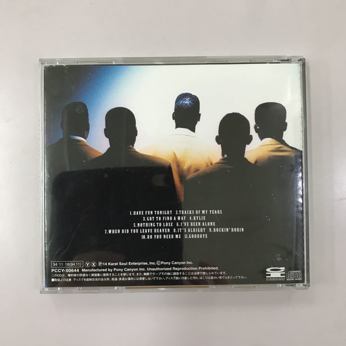 CD 中古☆【洋楽】14KARAT SOUL