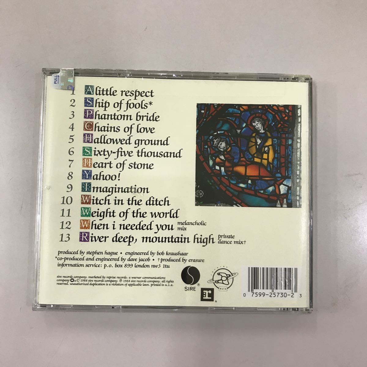 CD 中古☆【洋楽】ERASURE