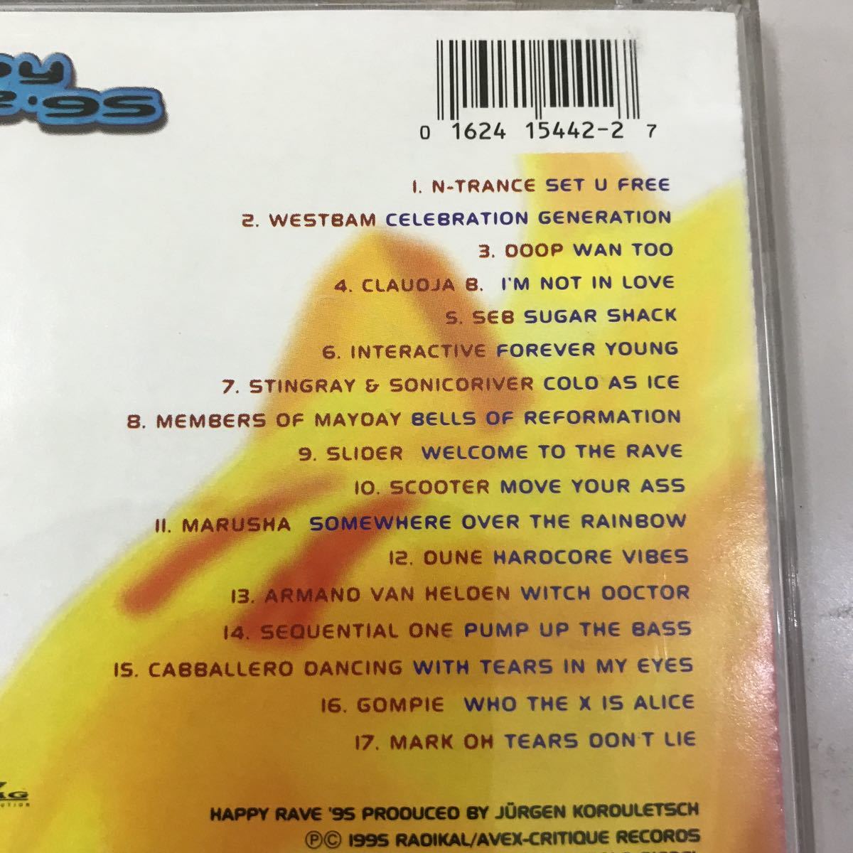 CD 中古☆【洋楽】happy rave'95