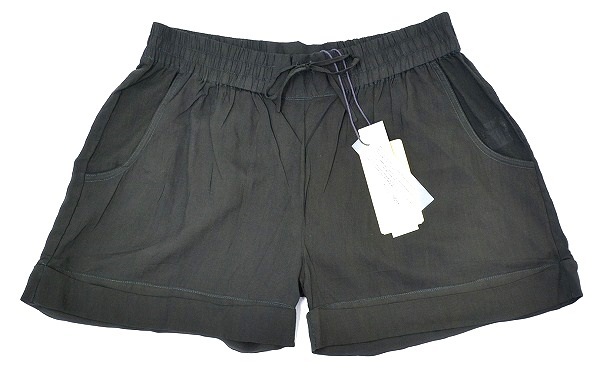 RABENS SALONER (レーベン サローネ) SHORTS W SILK BACKDROP ショーツ ショートパンツ ハーフパンツ　ラーベンスサロナー XS