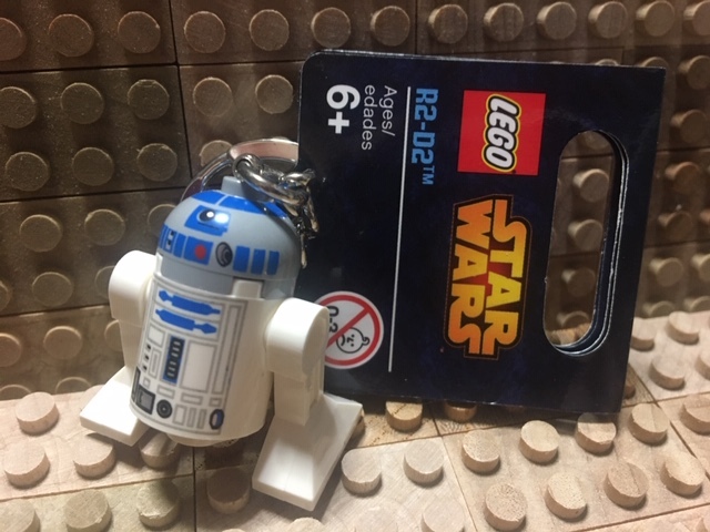 レゴ LEGO ☆ スターウォーズ Star Wars ☆ ミニフィグキーホルダー ☆ R2-D2 アストロメク・ドロイド 2014年版 ☆ 新品 _画像2